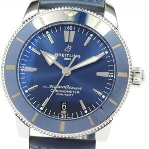 BREITLING Superocean Heritage B20 AB2030 Date blue Dial AT Men's Watch_8609